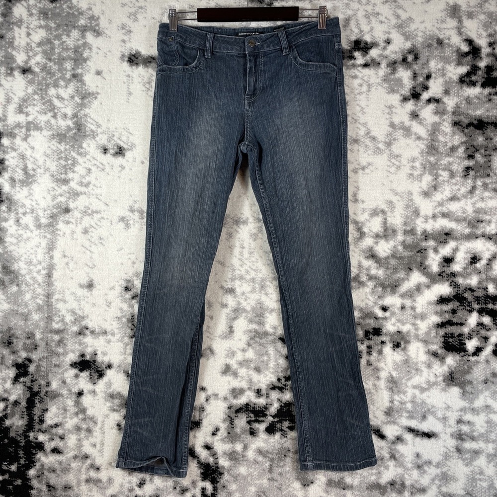 Pierre Cardin Jeans‎ Womens Size 10 Cotton Stretch Dark Wash